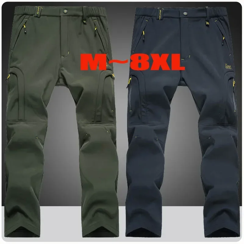 Fishing Pants Waterproof - حجم كبير 6XL 7XL 8XL رجل