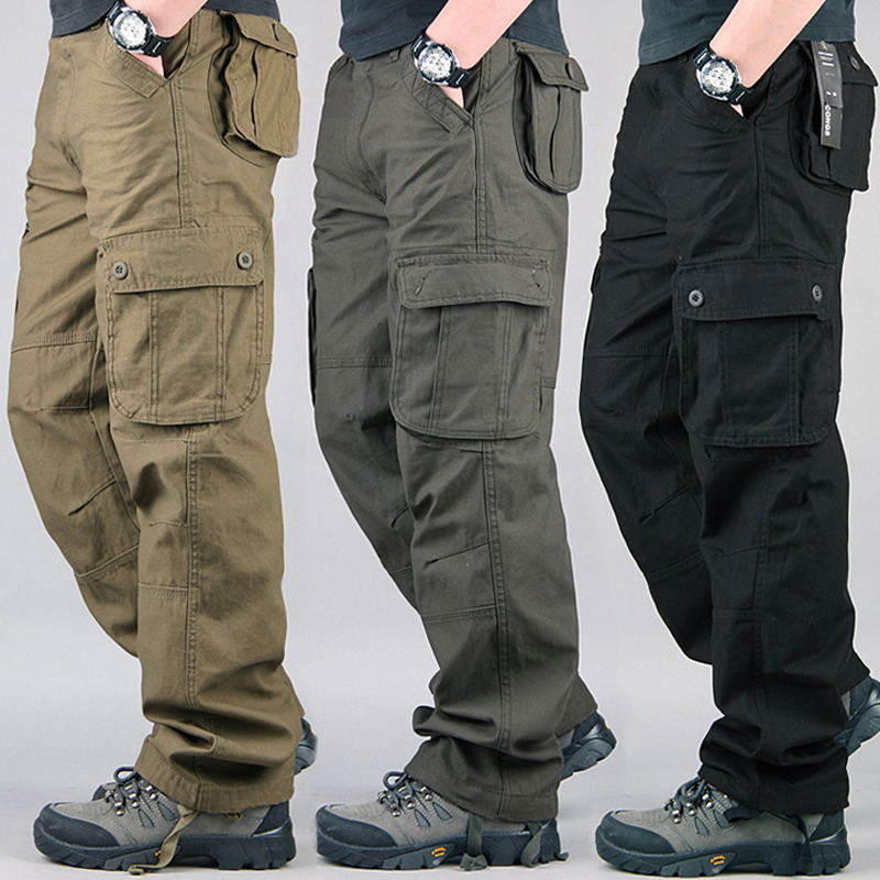 Fishing Pants Waterproof - السراويل البضائع التكتيكية الرجال وزرة القطن