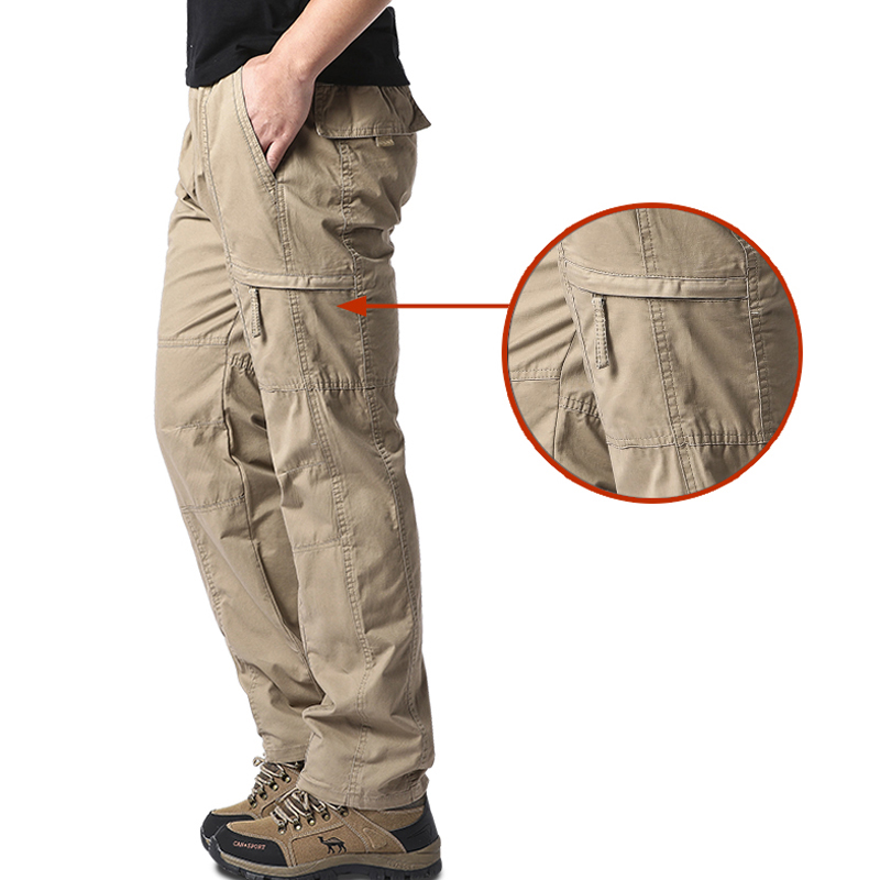 سراويل كارجو قطنية كاجوال للرج - مراجعة Fishing Pants Waterproof وسعره