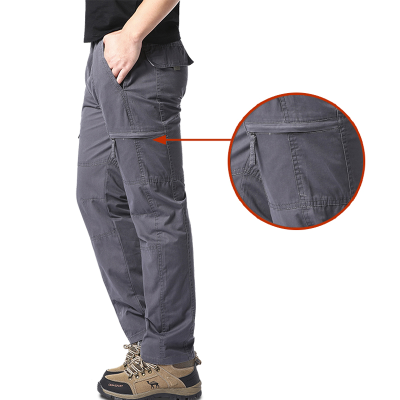 سراويل كارجو قطنية كاجوال للرج - مراجعة Fishing Pants Waterproof وسعره