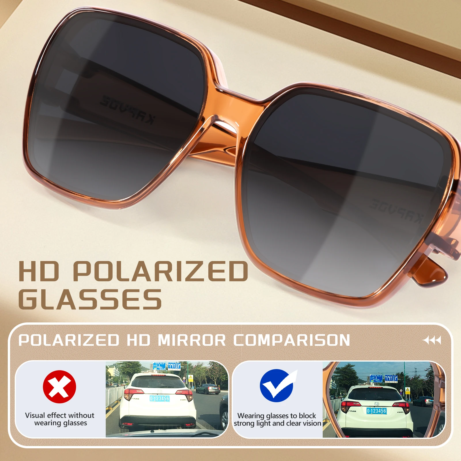 نظارات شمسية من كابفو، مناسبة  - مراجعة Fishing Sunglasses Polarized وسعره